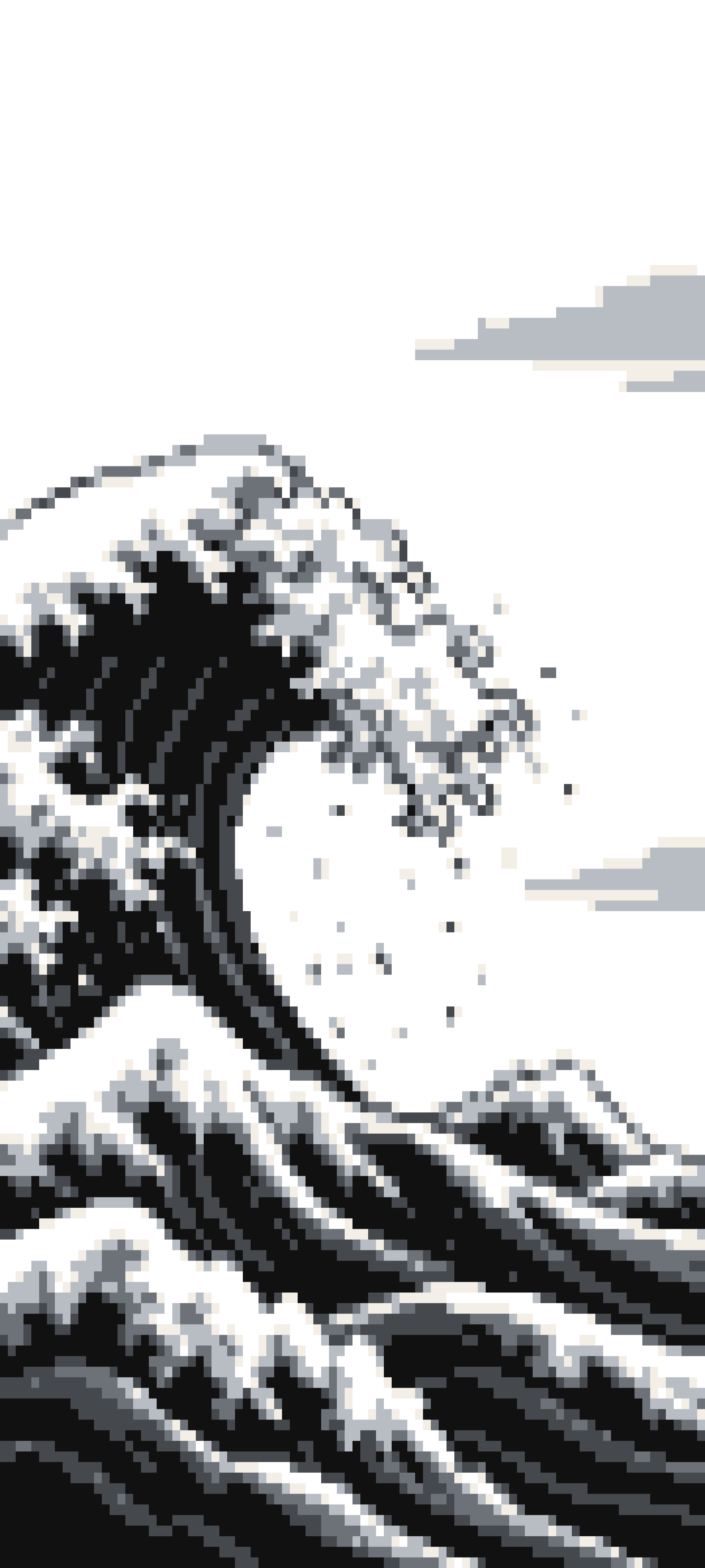Nami — decorative door curtain by Entrada Studio